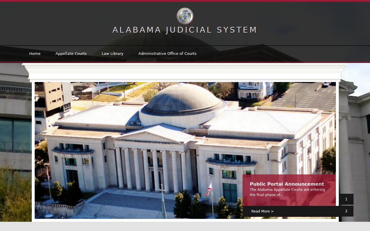 Perry County court records within the Alabama Judicial System