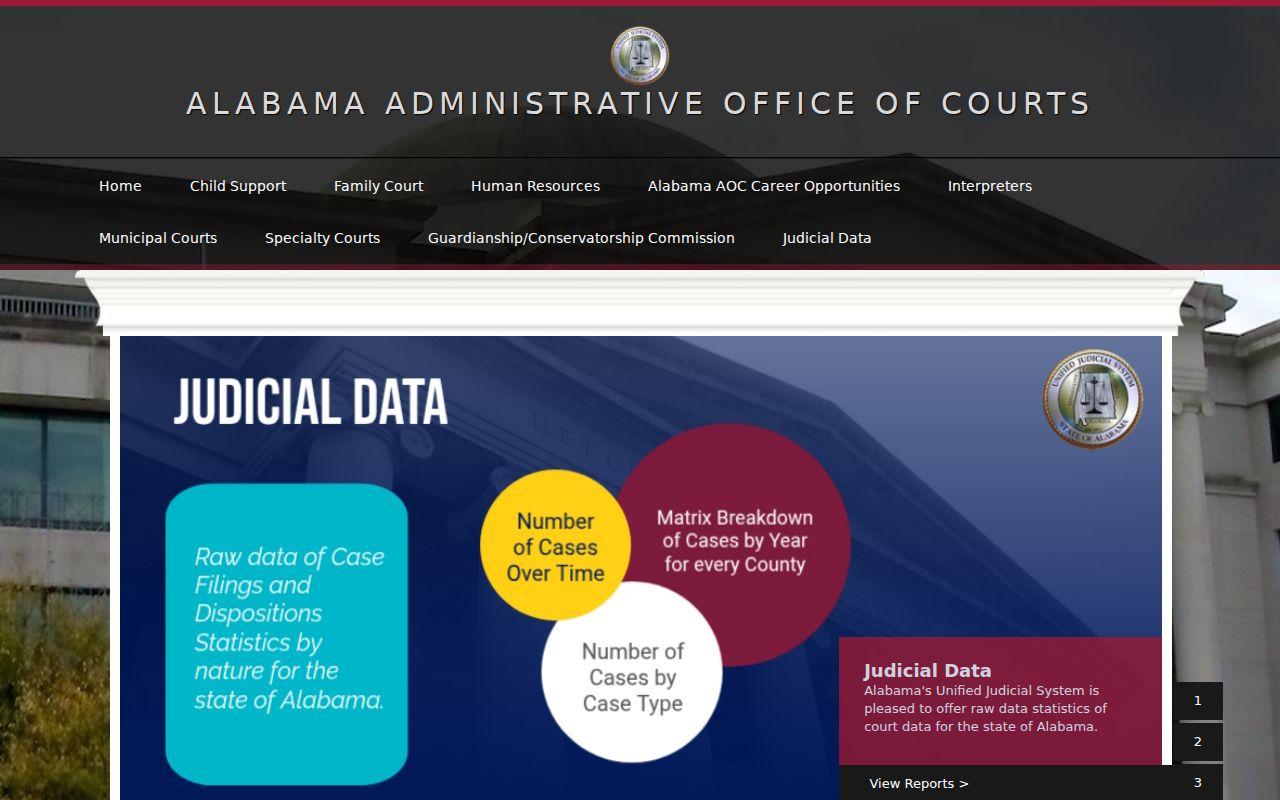 Perry County court records and Alabama Administrative Office of Courts